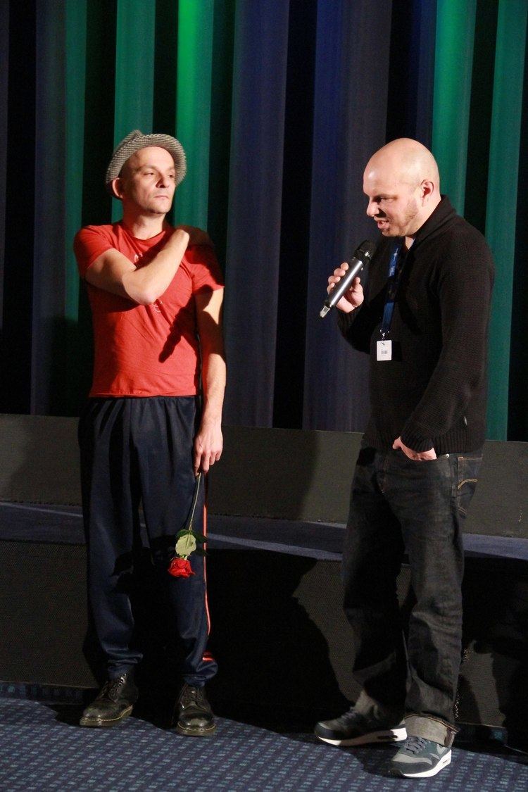 Karim Patwa FileKarim Patwa und Philipp Sichler Max Ophls Filmfestival 2015