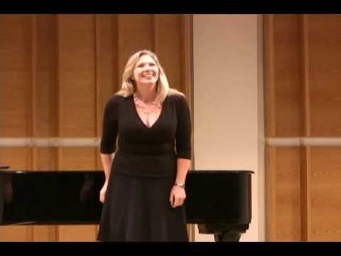 Karin Wolverton Karin Wolverton sings Daphnes Opening Scene by Strauss YouTube