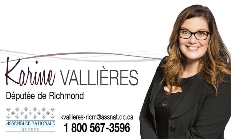 Karine Vallières Publicits Karine Vallires Dpute de Richmond