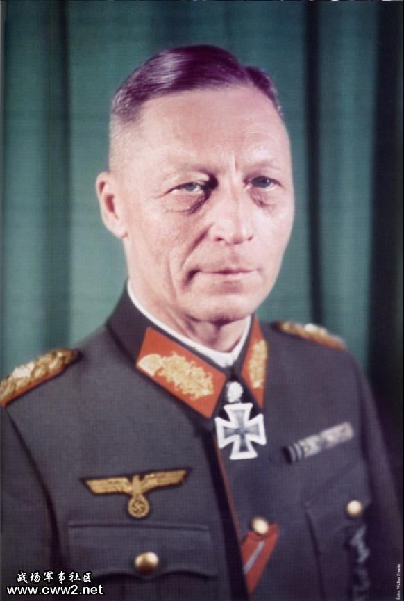 Karl Allmendinger Third Reich Color Pictures General der Infanterie Karl Allmendinger