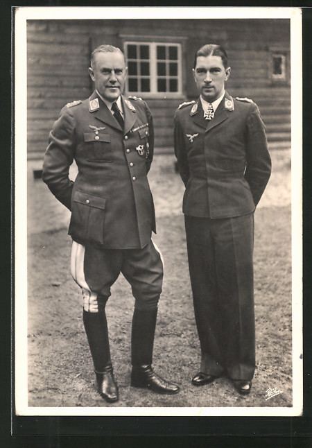 Karl Bodenschatz old postcard AK General der Flieger KarlHeinrich Bodenschatz