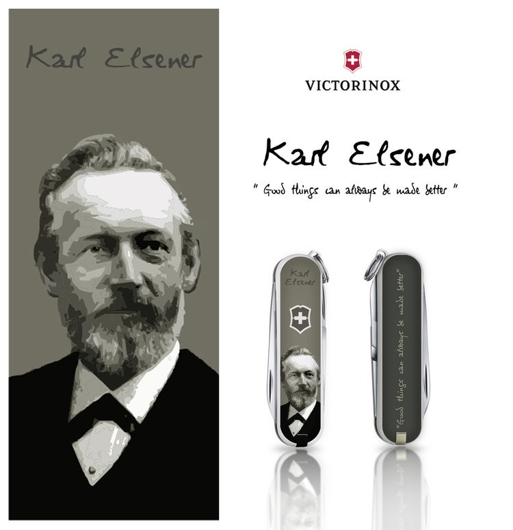 Karl Elsener (inventor) jovoto Karl Elsener Good things can always be made better