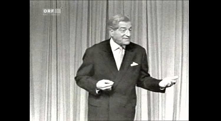 Karl Farkas Karl Farkas Bilanz des Jahres 1964 YouTube