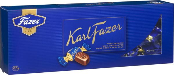 Karl Fazer Karl Fazer Milk Chocolate Pralines Chocolate Pieces in Box