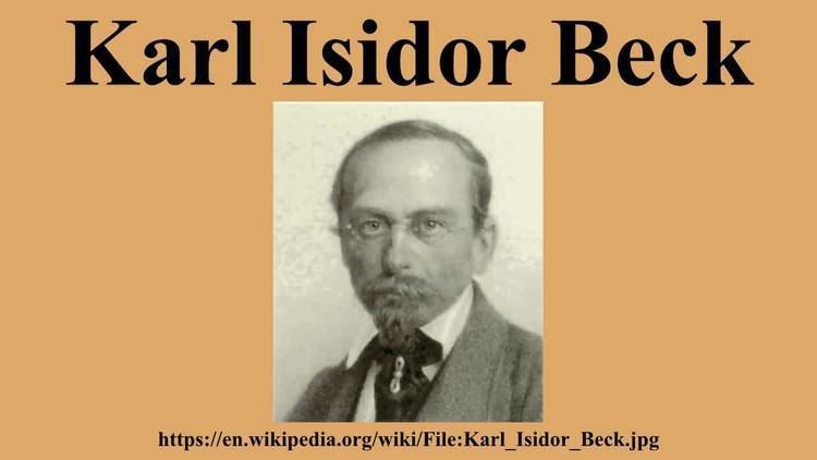 Karl Isidor Beck Karl Isidor Beck YouTube