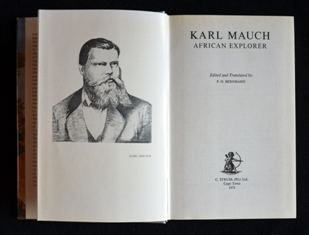 Karl Mauch Quagga Rare Books and Art Antiquarian Books Rare Books and