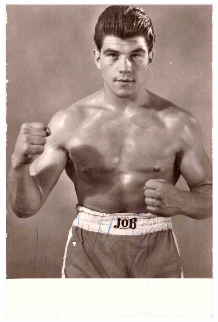 Karl Mildenberger Karl Mildenberger autograph fought Muhammad Ali 1966 African Ring