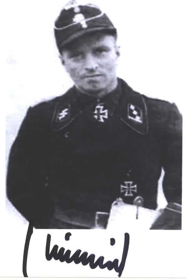 Karl Nicolussi-Leck Military Autographs