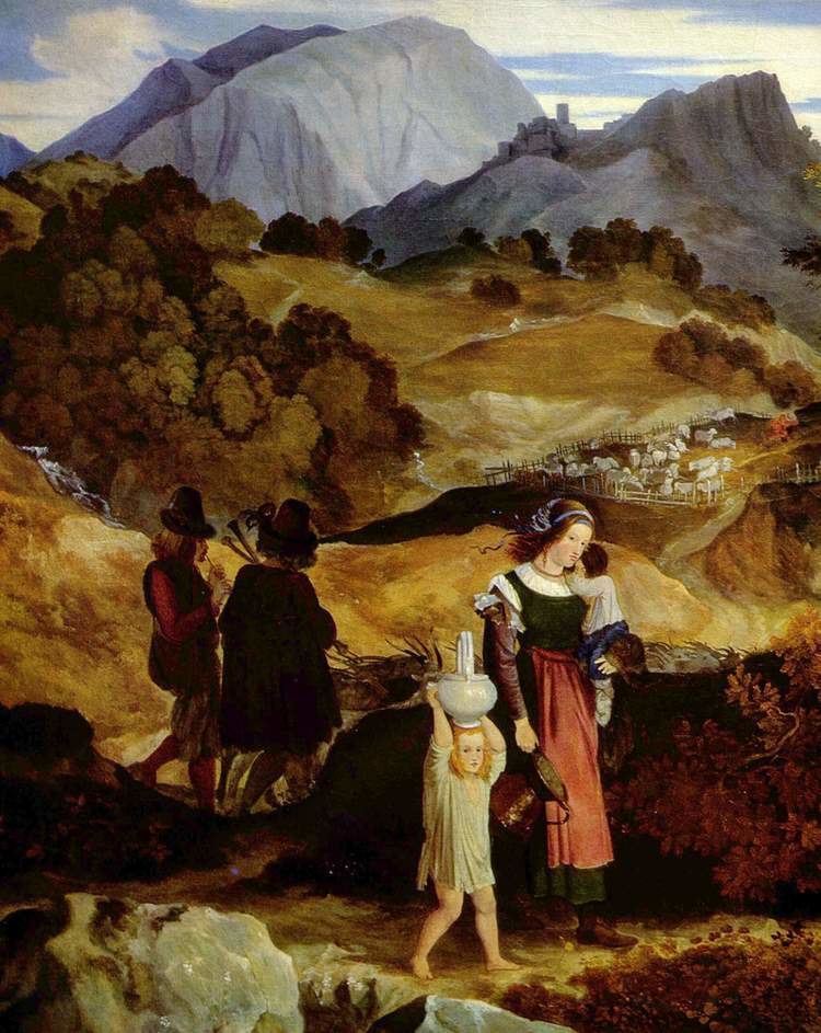Karl Philipp Fohr Carl Philipp Fohr 17951818 Landschaft bei Subiaco 1817 Art