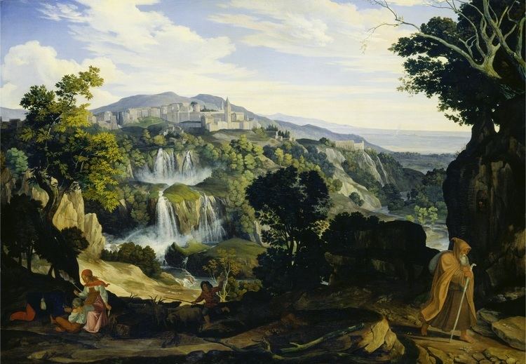Karl Philipp Fohr Carl Philipp Fohr 17951818 Waterfalls of Tivoli ArtFohr