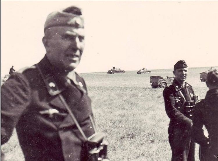 Karl Rothenburg Pz Division 25Pz Regiment Commander Oberst Karl Rothenburg Vilna