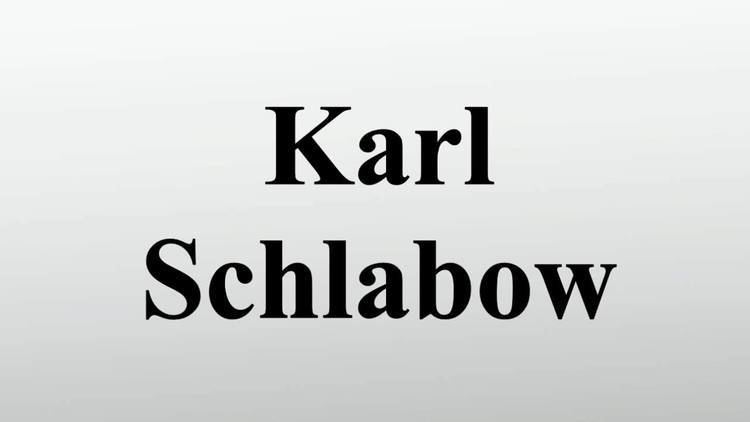 Karl Schlabow Karl Schlabow YouTube
