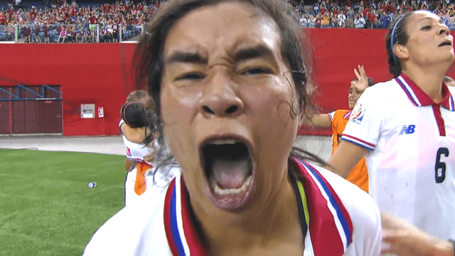 Karla Villalobos BBC Sport Women39s World Cup 2015 Costa Rica goal sparks