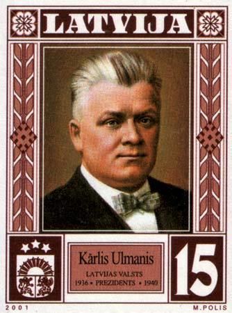 Karlis Ulmanis Karlis Ulmanis prime minister of Latvia Britannicacom