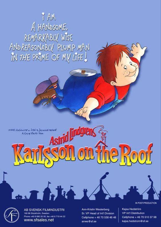 Karlsson-on-the-Roof Astrid Lindgren quotKarlssonontheRoofquot Books Pinterest Astrid