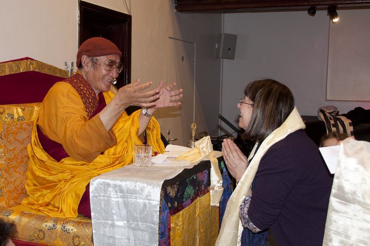 Karma Thinley Rinpoche Dechen Buddhist Centres Karma Thinley Rinpoche visits London
