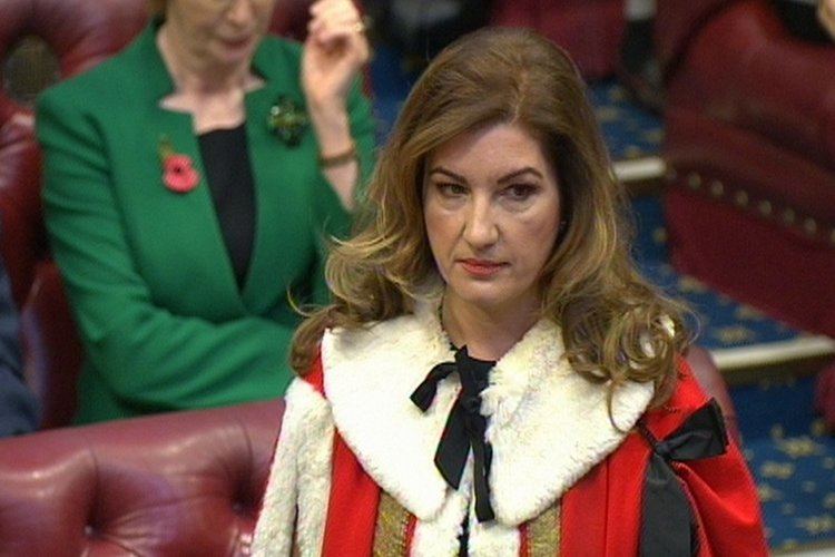 Karren Brady Karren Brady becomes Baroness Brady of Knightsbridge London