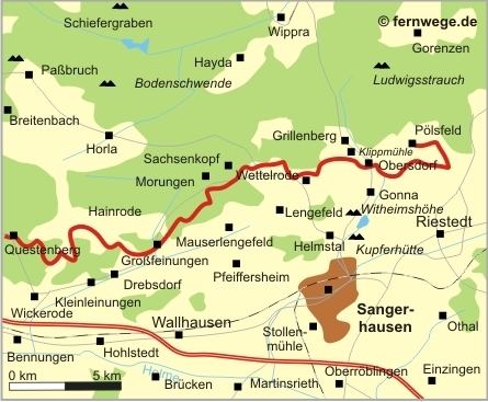 Karst Trail Von Hainrode nach Plsfeld Karstwanderweg Wandern im Harz