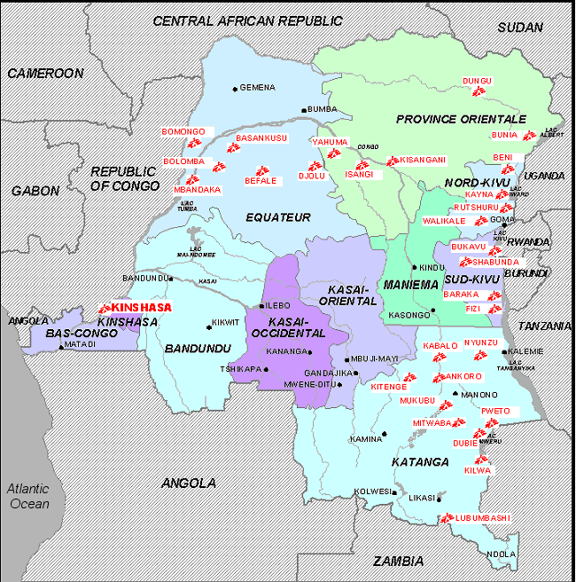 Kasai Occidental in the past, History of Kasai Occidental