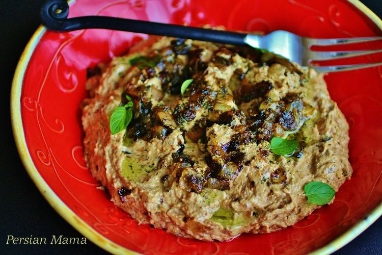 Kashk e bademjan Persian Mama Kashke Bademjan kashke bademjoon eggplant and walnut