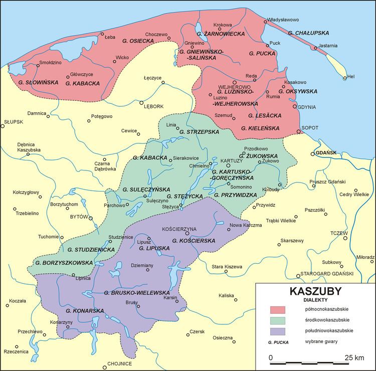 Kashubia Kashubian language Wikipedia