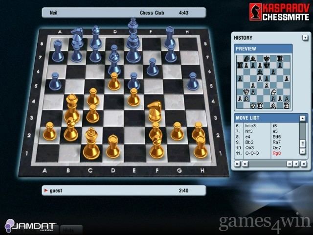 Kasparov Chessmate games4wincomupkasparovchessmate2jpg