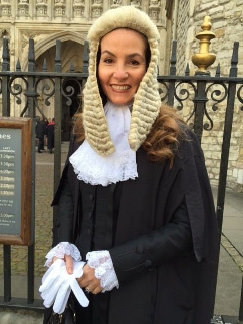 Kate Blackwell (barrister) Lisa Roberts QC attends Westminster Abbey to mark the opening of the