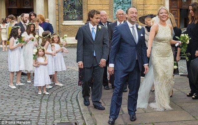 Kate Garvey Wikipedia founder Jimmy Wales marries Tony Blair39s former
