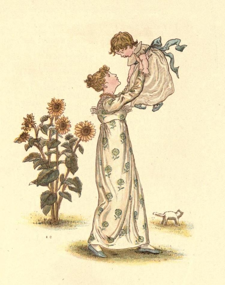 Kate Greenaway bumble button Kate Greenaway illustrations to share with you