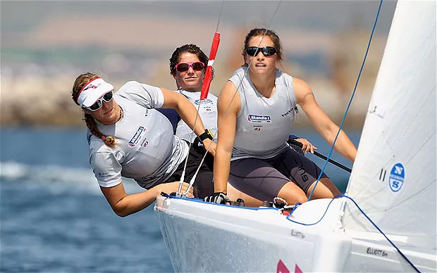 Kate MacGregor London 2012 Olympics British sailing39s sister act Lucy