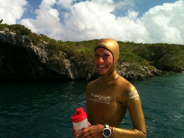 Kate Middleton (free-diver) Kate Middleton Breaks Freediving Record at VB2014 DeeperBluecom