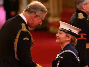 Kate Nesbitt Kate Nesbitt gets her Military Cross UK News Expresscouk