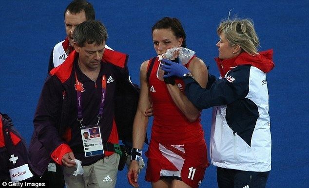 Kate Richardson-Walsh London 2012 Olympics Kate Walsh injured Daily Mail Online