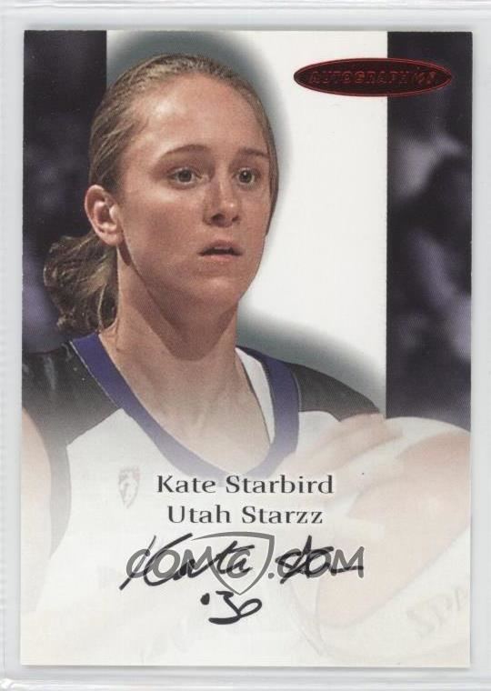 Kate Starbird 2000 Skybox Dominion WNBA Autographics Autographed NA Kate