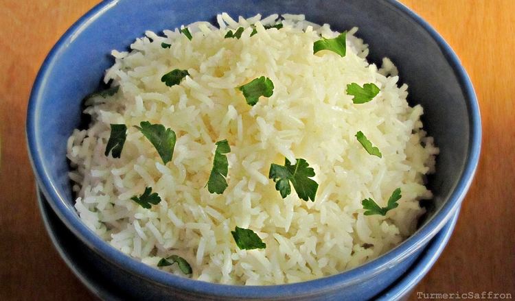 Kateh Turmeric amp Saffron Kateh Persian Style Plain and Simple Rice