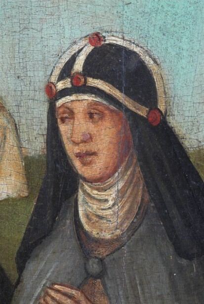 Katerina Lemmel medieval nuns clothing portrait of Katerina Lemmel wearing the