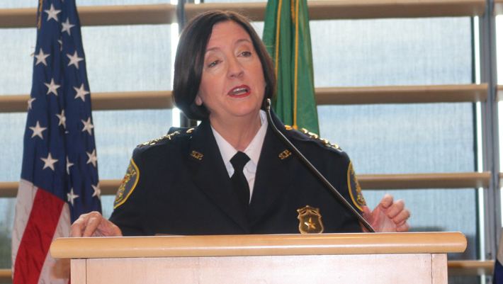 Kathleen O'Toole O39Toole Swornin As New Chief Of Police The Seattle Medium The