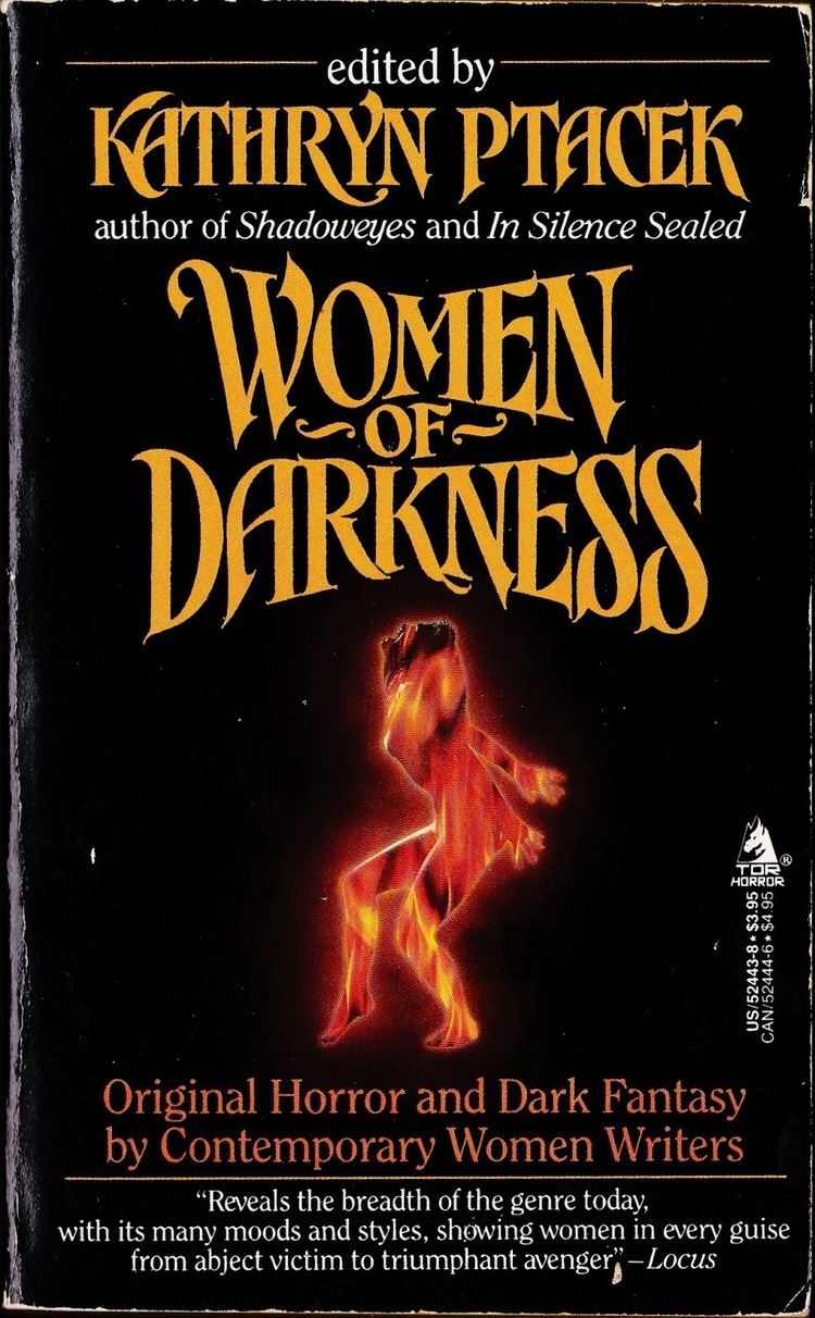 Kathryn Ptacek Too Much Horror Fiction Women of Darkness edited by Kathryn Ptacek