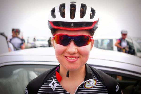Katie Colclough Katie Colclough making progress in Tour of Qatar Cycling