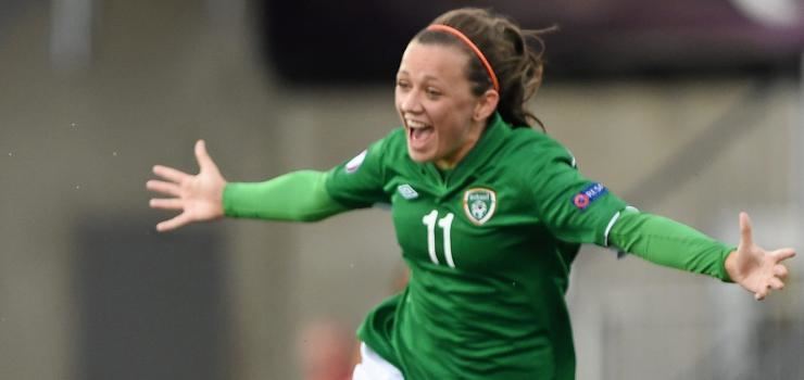 Katie McCabe Spain 1 0 Republic of Ireland 2015 Senior Womens Friendlies