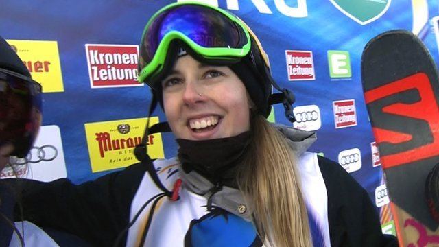 Katie Summerhayes Katie Summerhayes claims slopestyle silver BBC Sport
