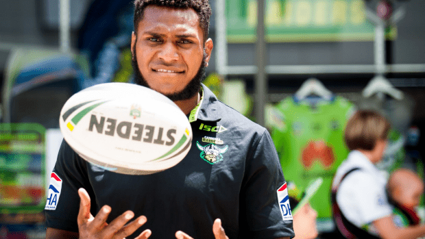 Kato Ottio Canberra Raiders Sign PNG Volleyball Star Kato Ottio DailyBouncer