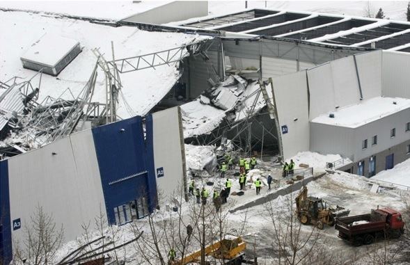 Katowice Trade Hall roof collapse Failures Katowice Poland Trade Hall Roof Collapse