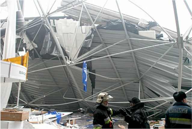 Katowice Trade Hall roof collapse Failures Katowice Poland Trade Hall Roof Collapse