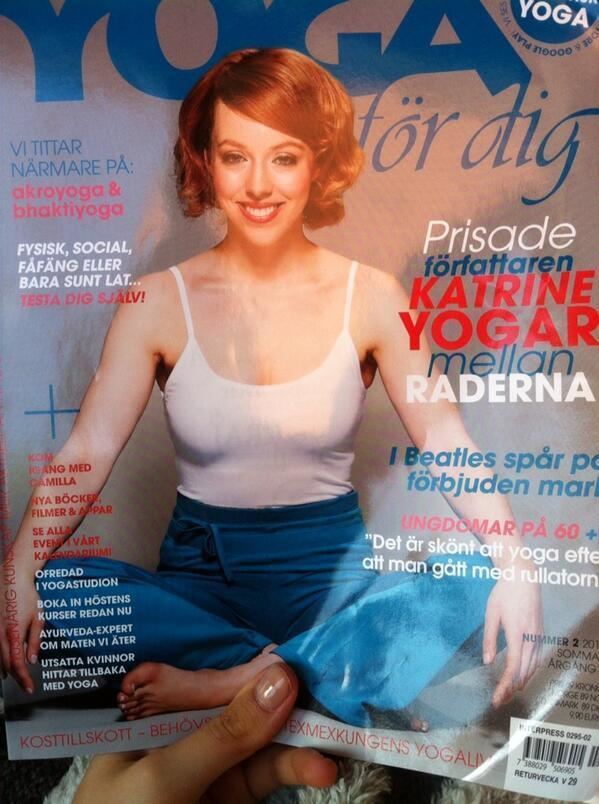 Katrine Marçal Katrine Maral on Twitter quotThis month I39m on the cover of a yoga