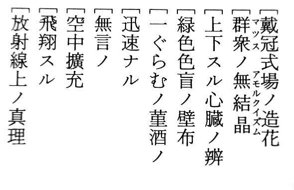 Katsue Kitasono Arai Toyomi Translation