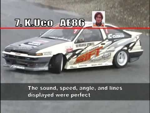 Katsuhiro Ueo K Ueo AE86 Drift incar YouTube