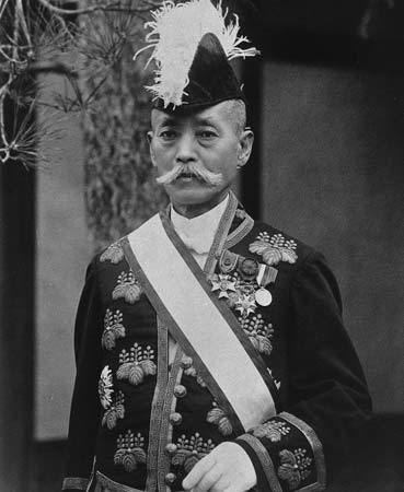 Katsura Tarō Koshaku Katsura Taro prime minister of Japan Britannicacom