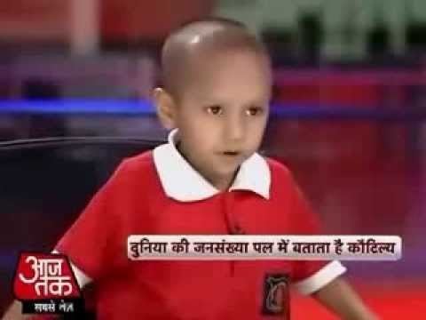 Kautilya Pandit Meet India39s super kid Kautilya Pandit YouTube