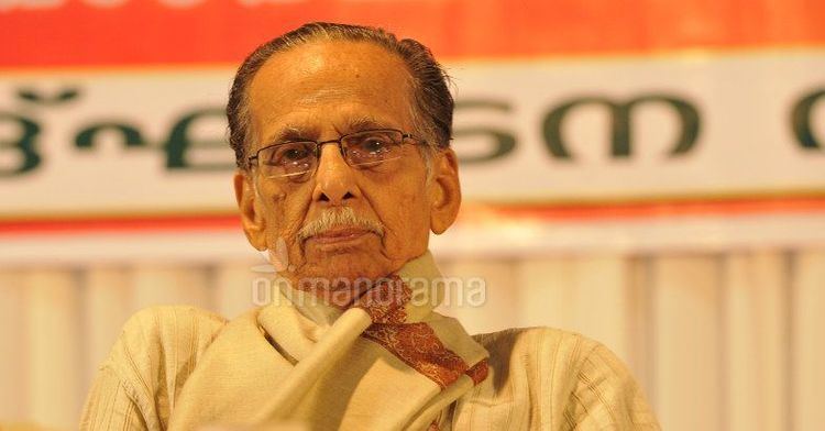 Kavalam Narayana Panicker Dramatist poet Kavalam Narayana Panicker passes away Kavalam